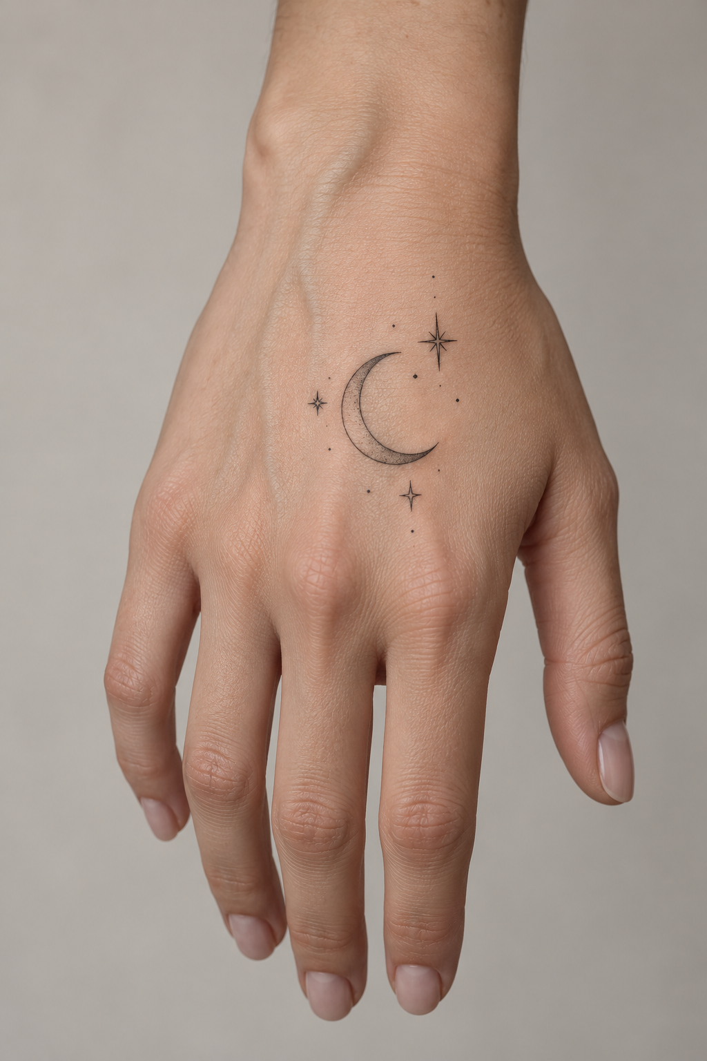 Delicate hand tattoos for women idea 22