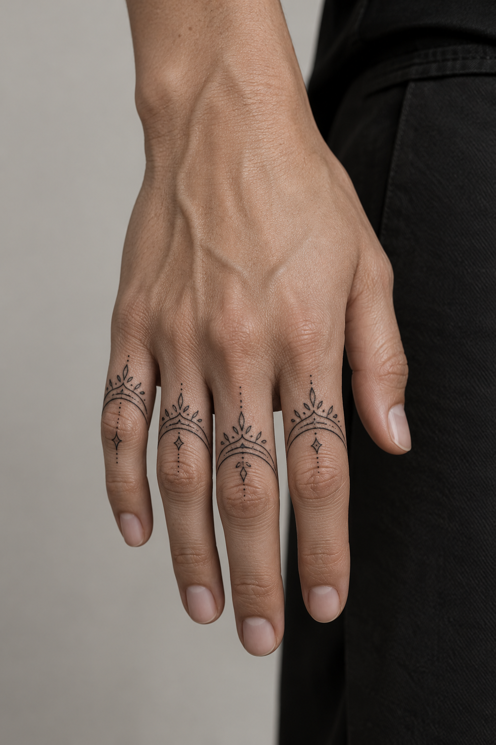 Delicate hand tattoos for women idea 23