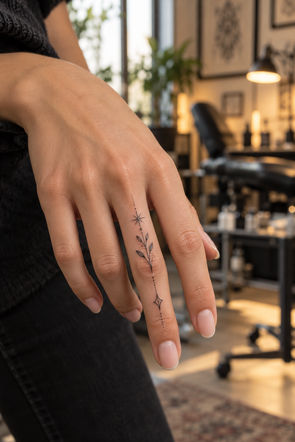 Finger Tattoo Idea minimalist tattoo idea