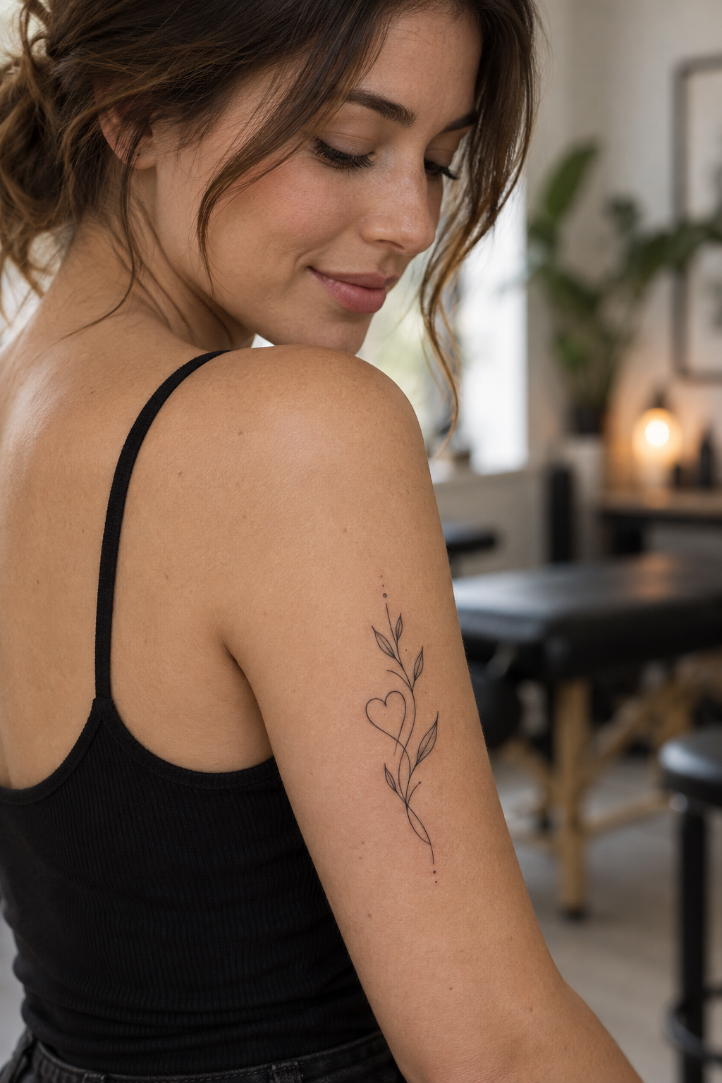 Self Love Tattoo Idea minimalist tattoo idea