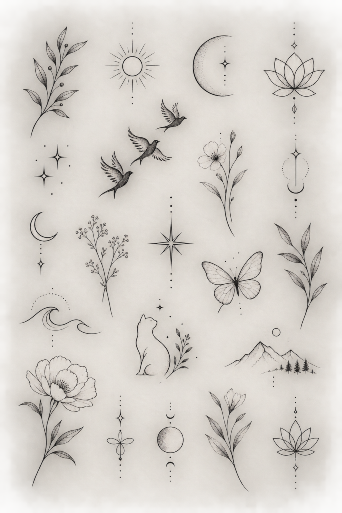 Minimalist tattoo ideas for first-timers featured concept