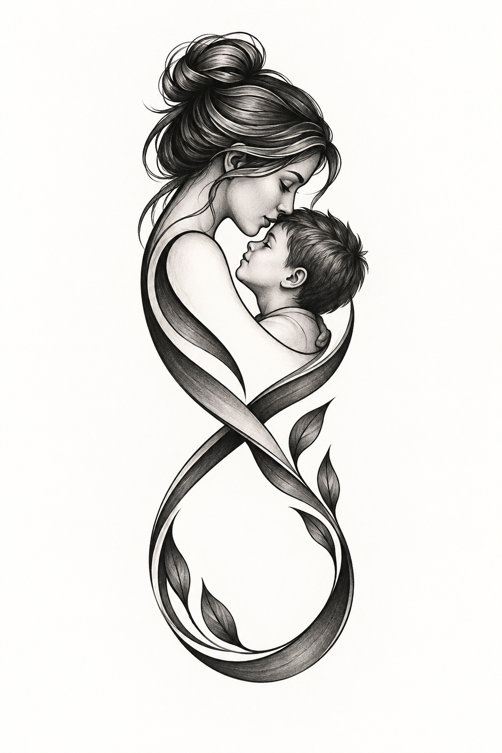 Infinity Bond: Mother and Son Tattoo mother and son tattoo idea