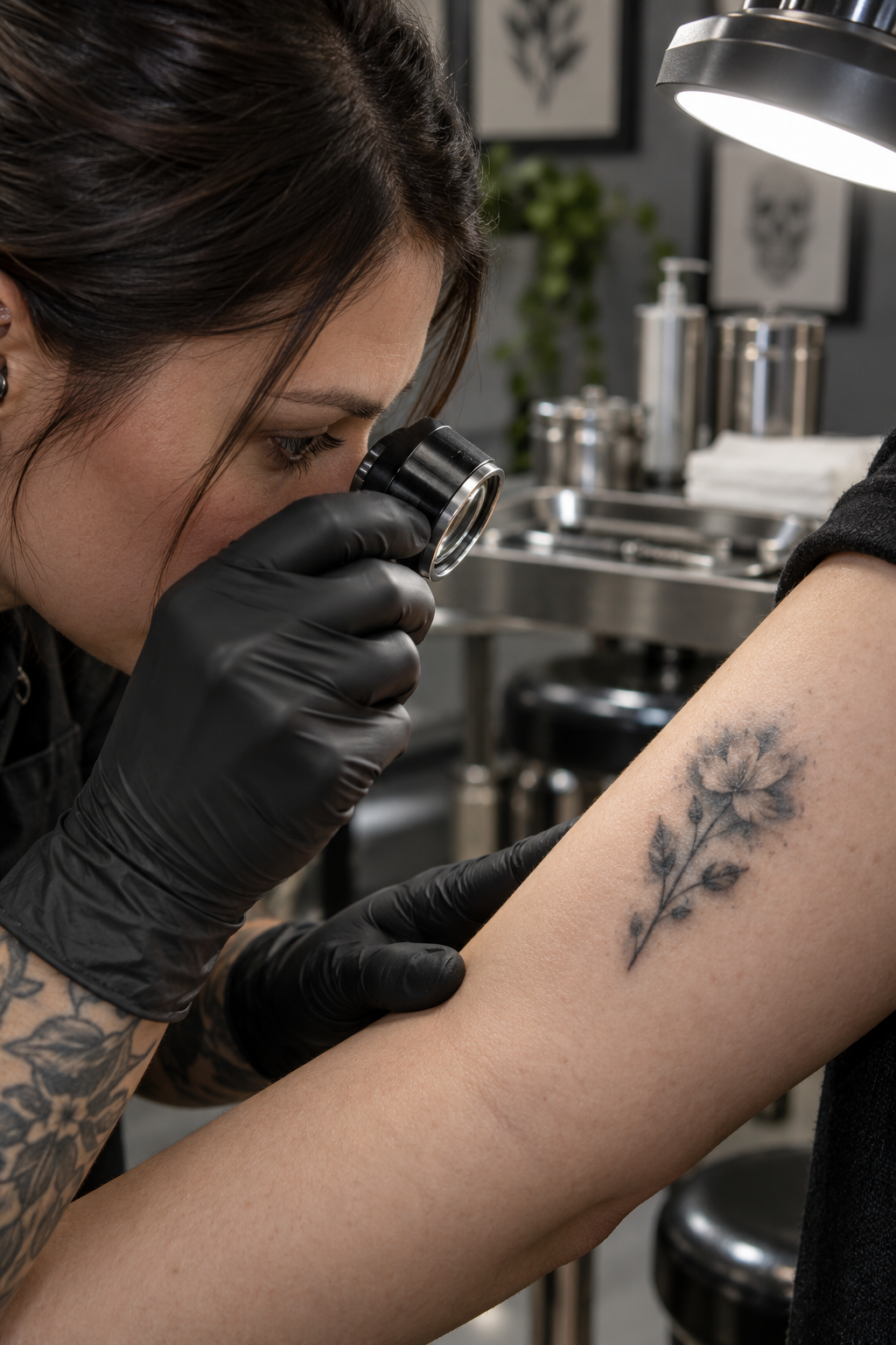Tattoo blowout treatment method 1