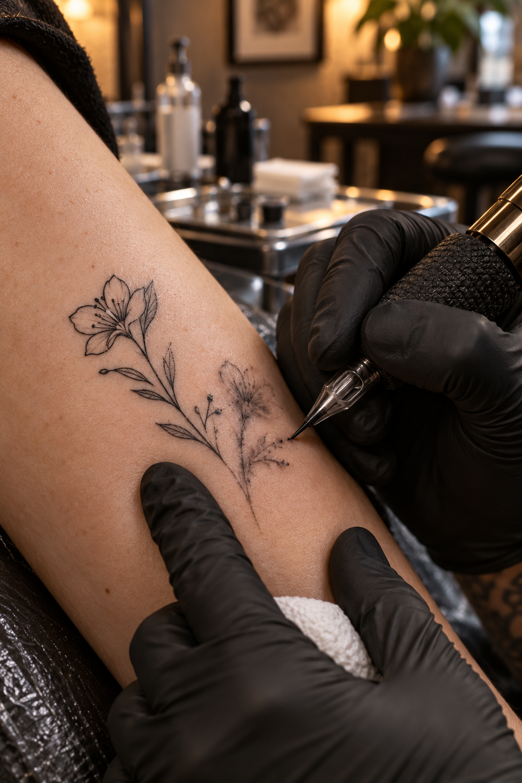Tattoo blowout treatment method 4