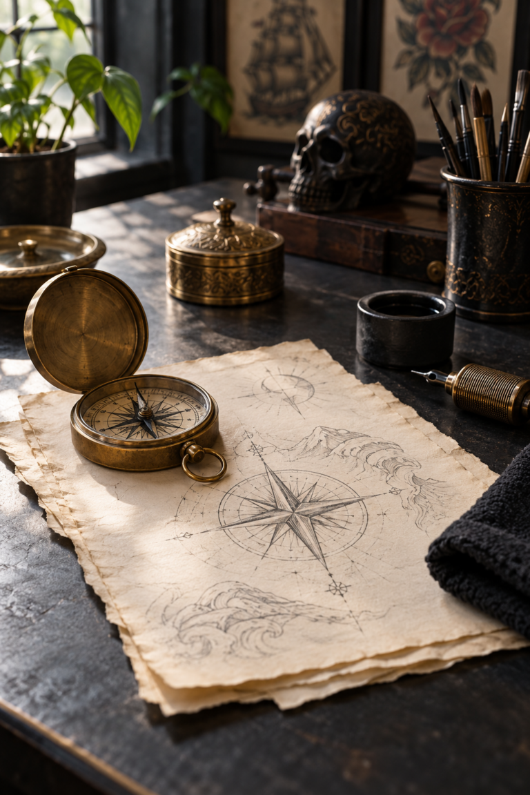 antique tattoo ideas featured vintage tattoo concept