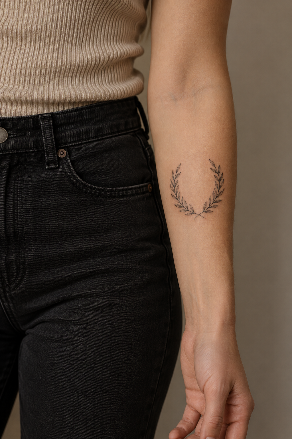 Elegant small tattoo idea 3