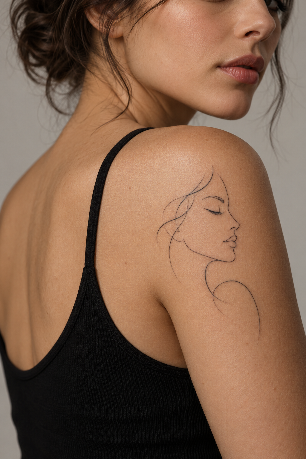 Elegant small tattoo idea 8
