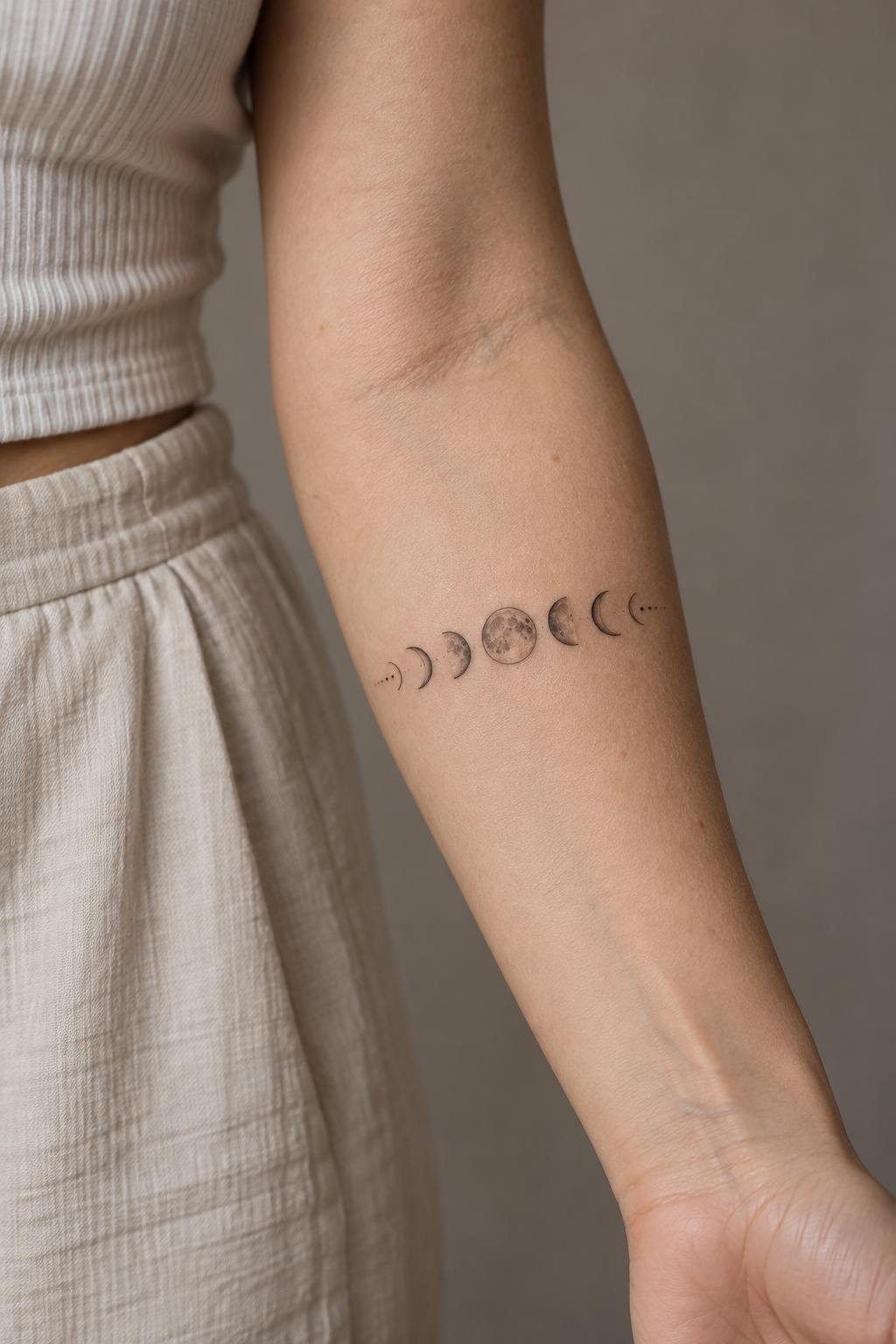 Elegant small tattoo idea 11