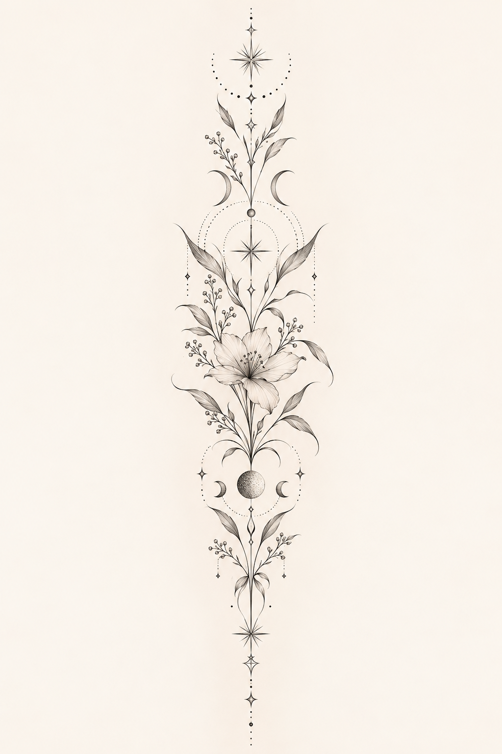 a verse down the spine feminine biblical tattoo
