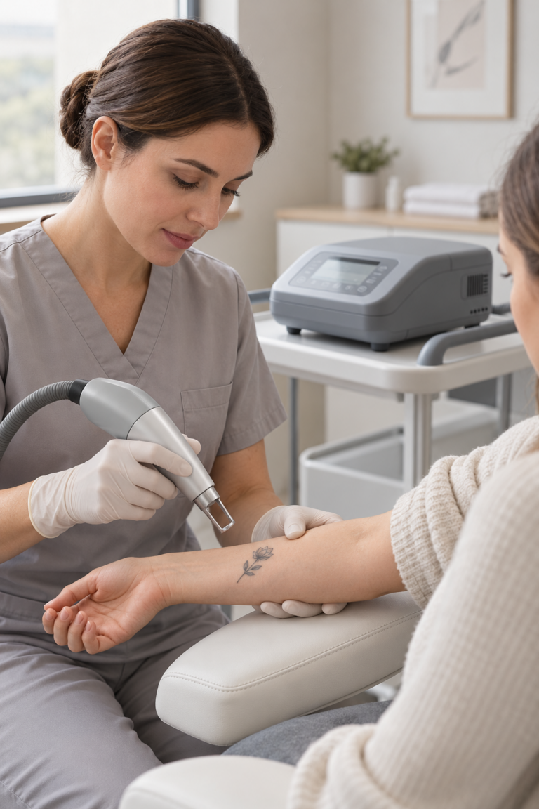 laser tattoo removal consultation featured illustration