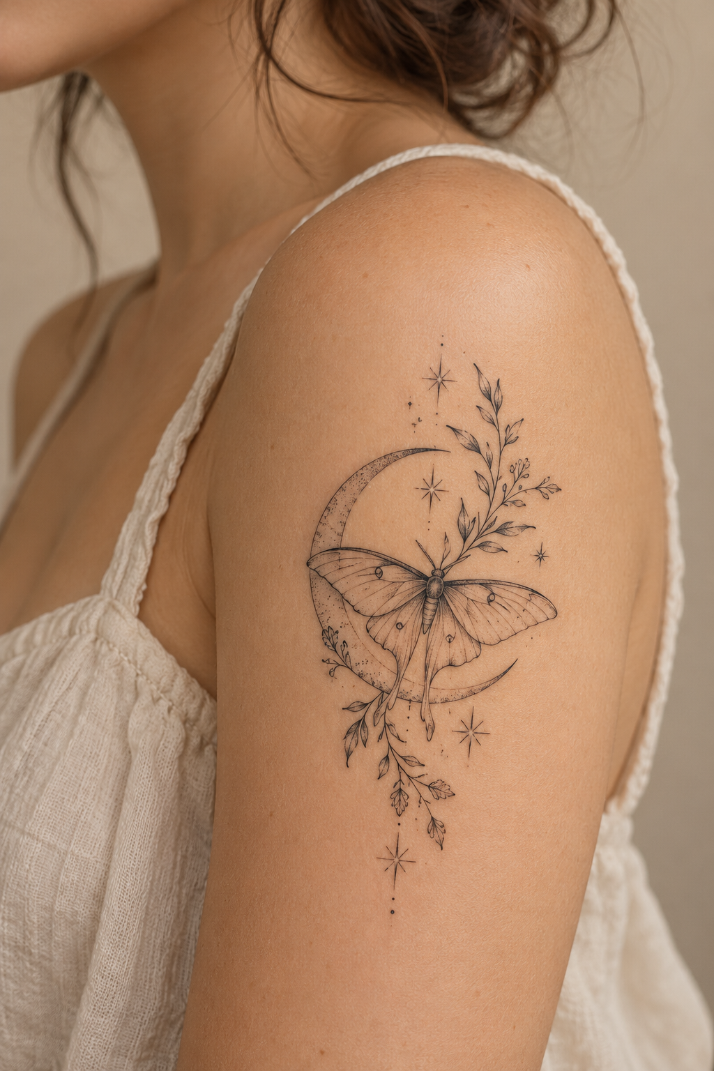 Phoenix back tattoo idea